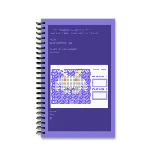 Arkanoid Level Map - Notitieboek Printify