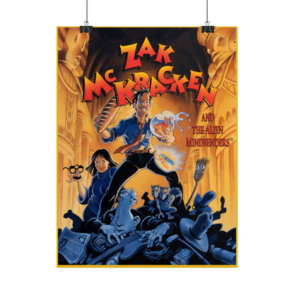 Zak McKracken Rolled Poster Printify
