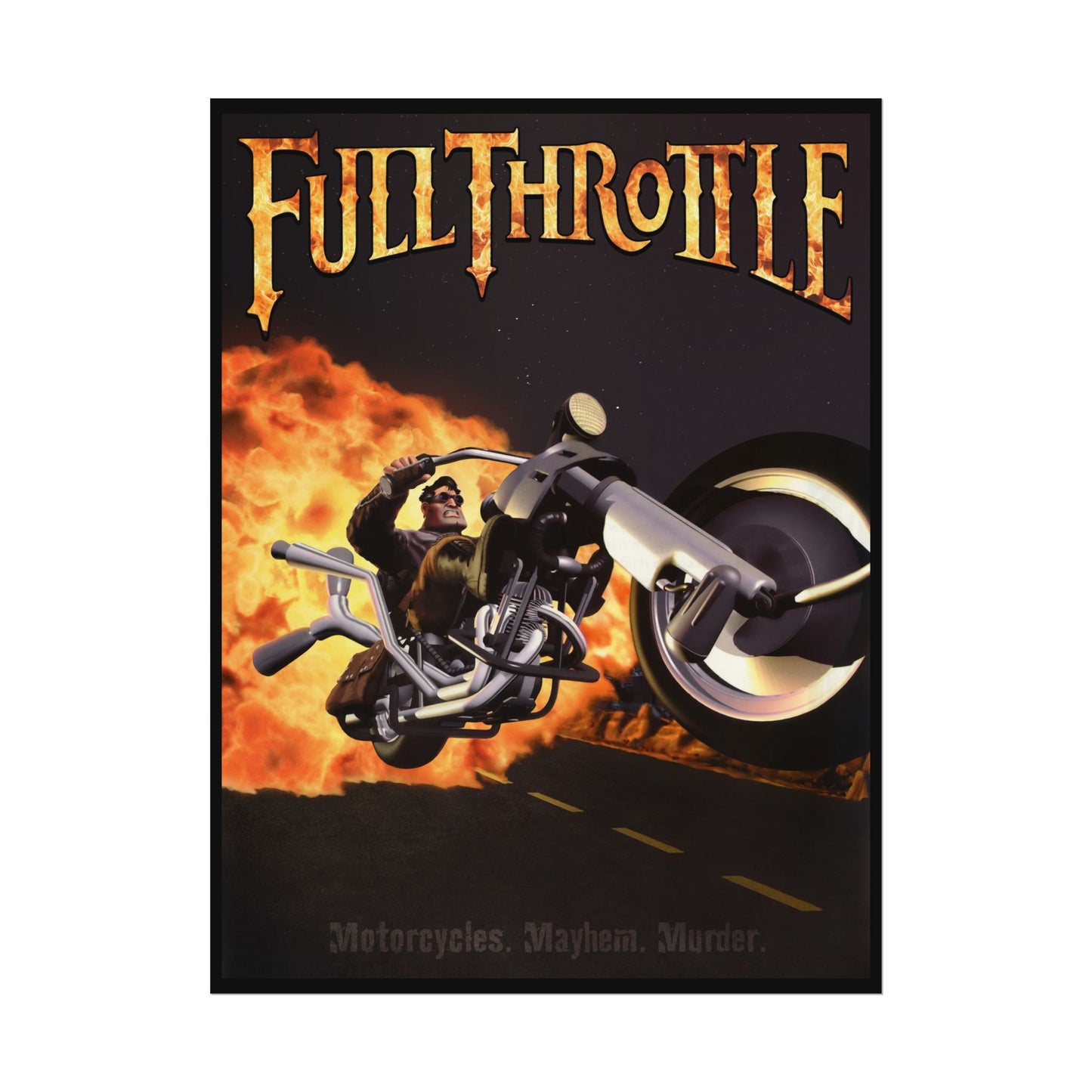 Full Throttle Rolled Posters