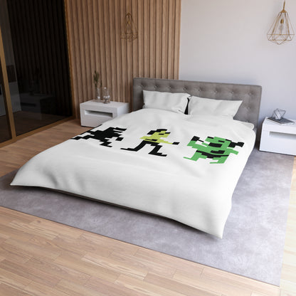 Bruce Lee Characters - Dekbedovertrek Printify