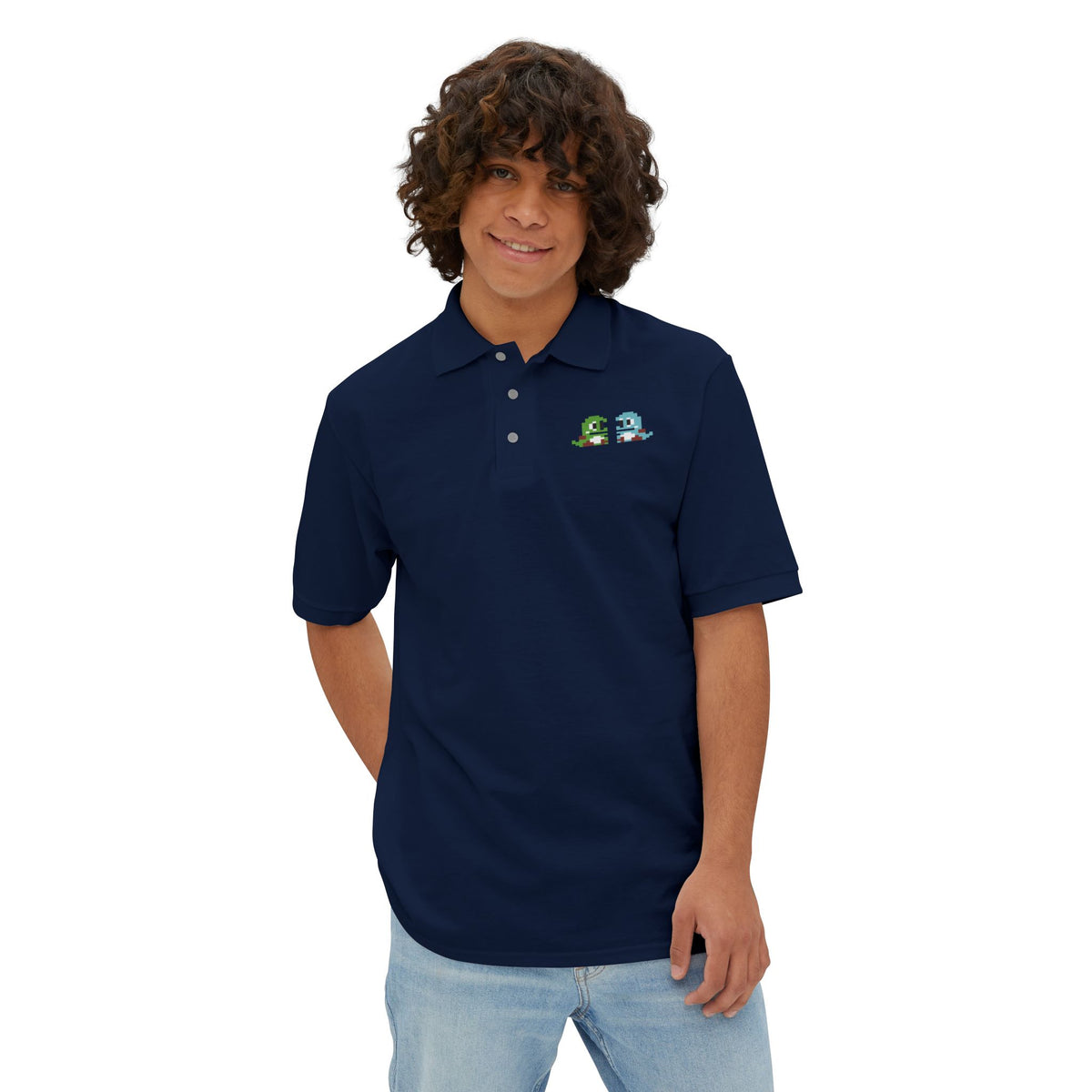Bubble Bobble - Polo Printify