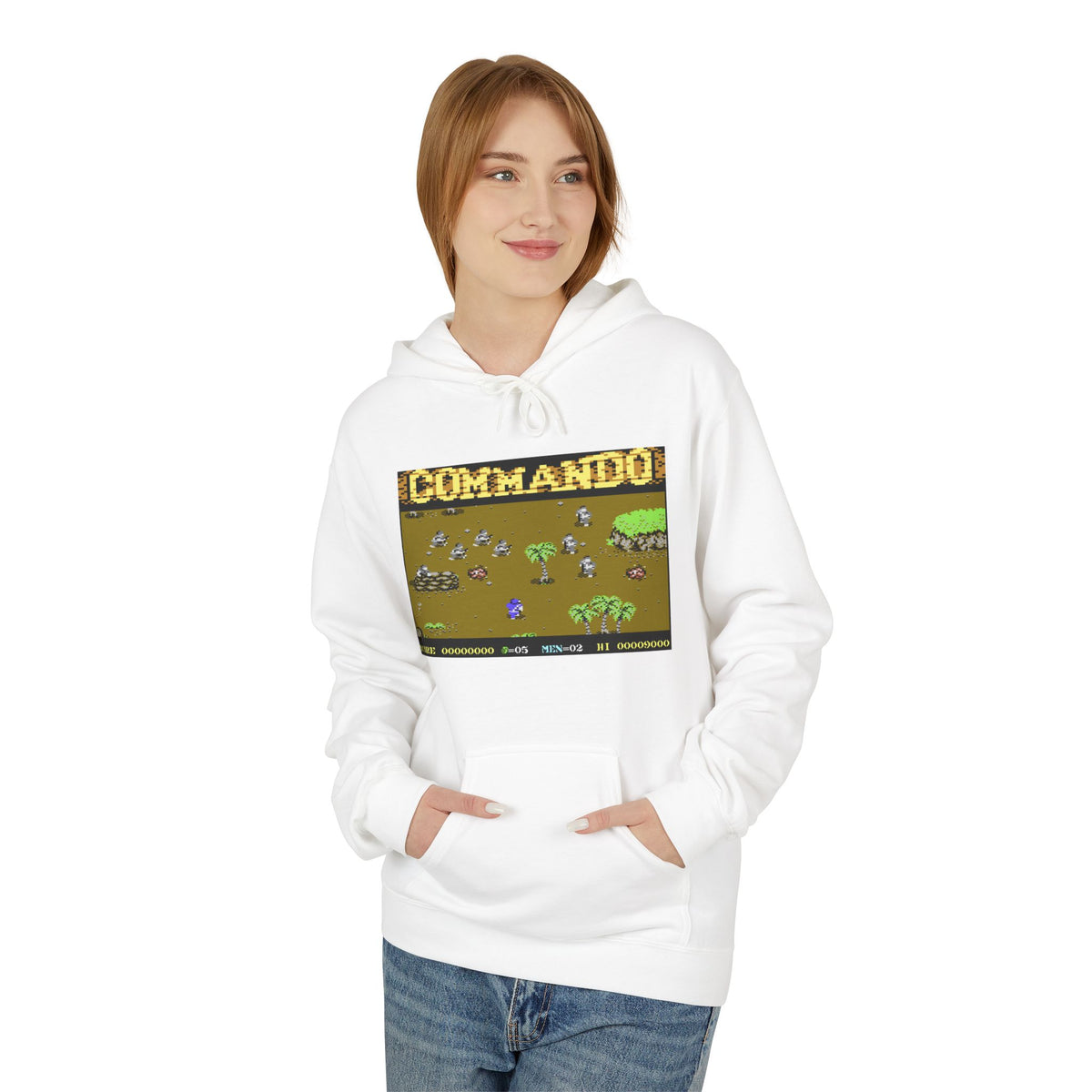 Commando - Hoodie Printify