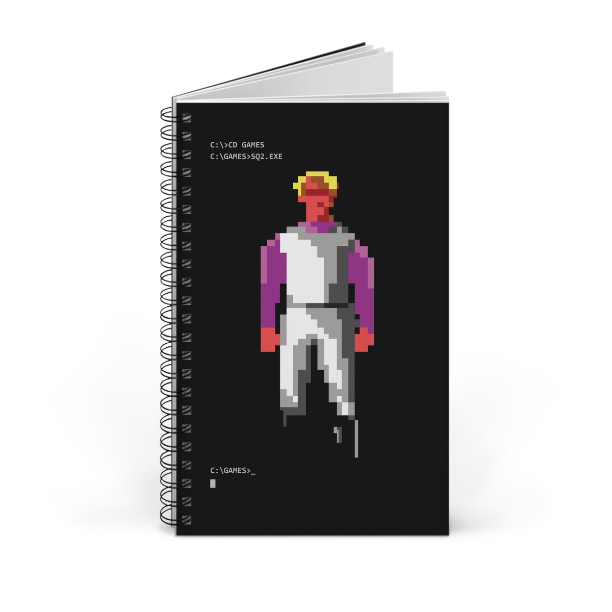 Space Quest II - Notitieboek Printify