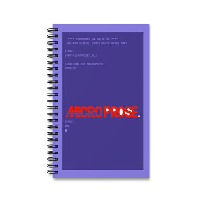 MicroProse - Notitieboek Printify
