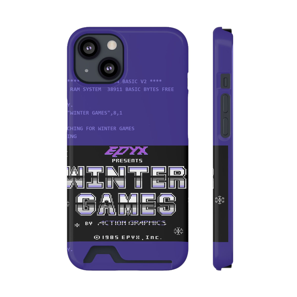 Winter Games - Telefoonhoesje Printify