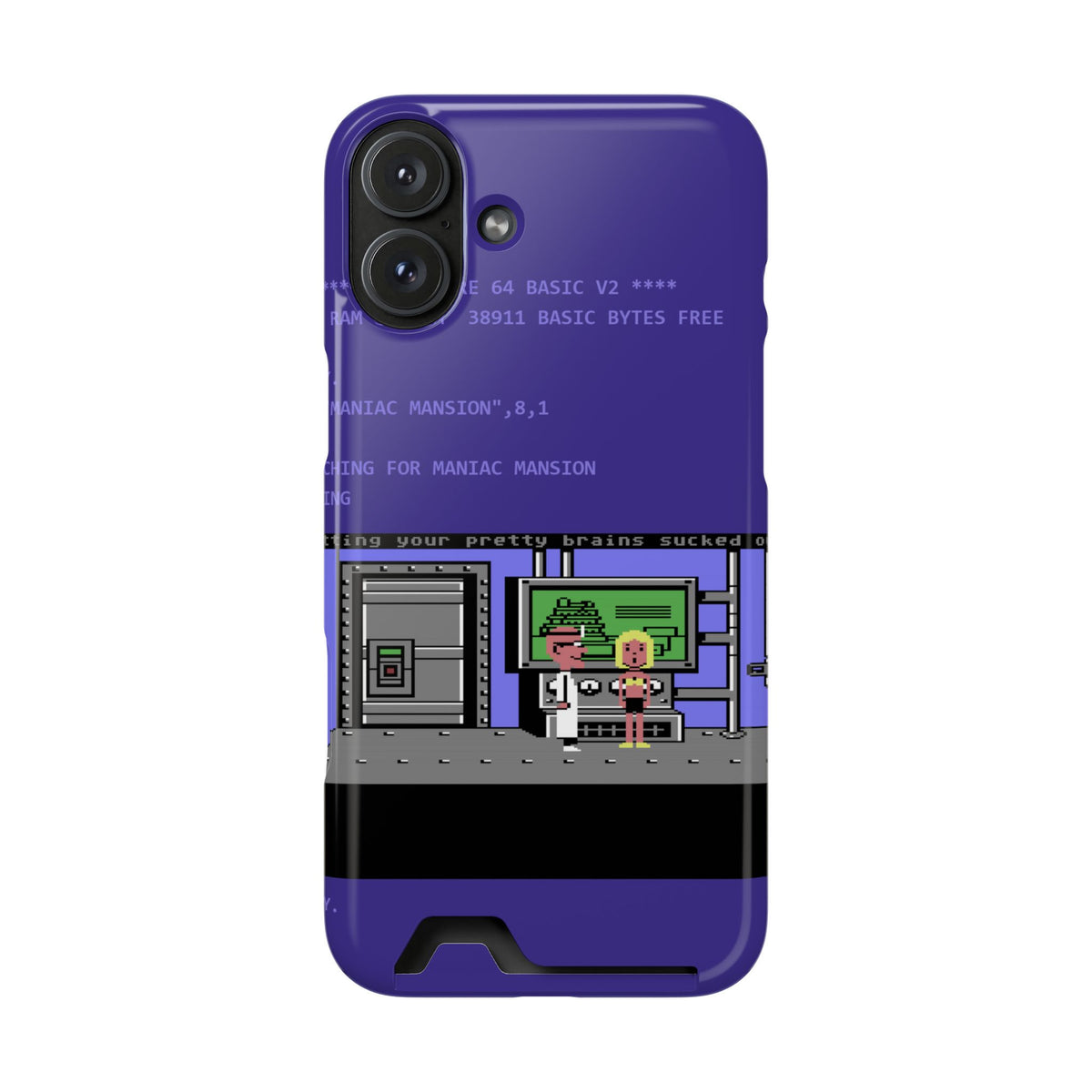 Maniac Mansion - Telefoonhoesje Printify
