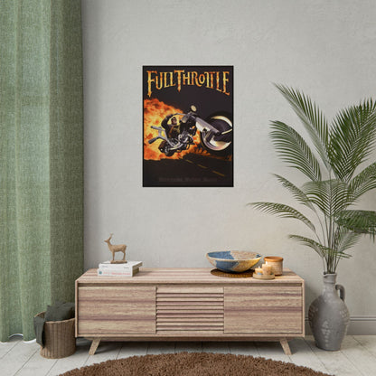 Full Throttle Rolled Posters Printify