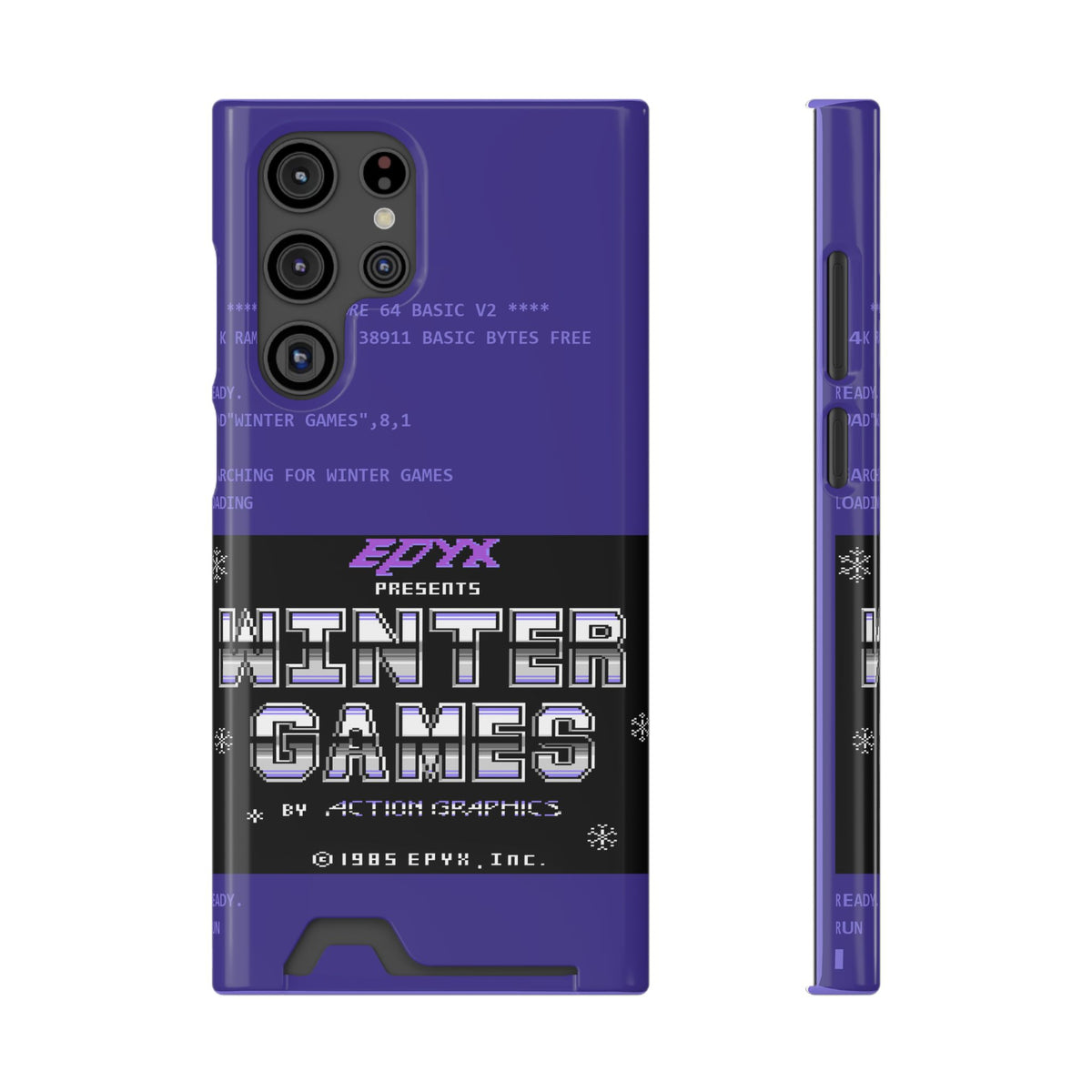 Winter Games - Telefoonhoesje Printify