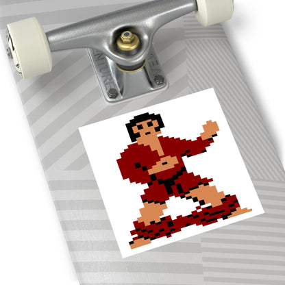 International Karate Pants Drop - Sticker Printify