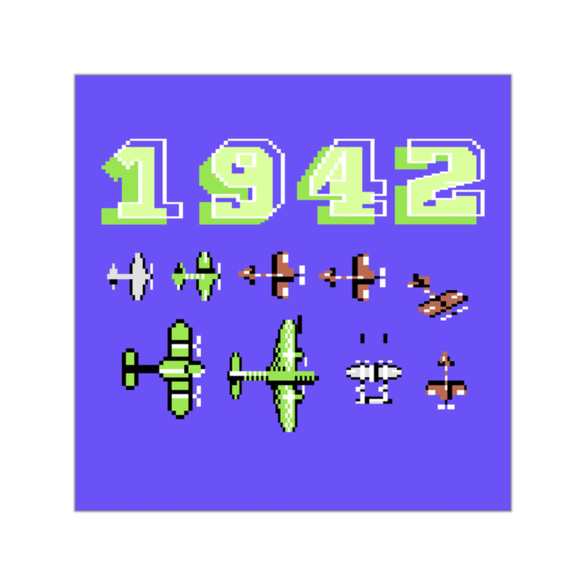 1942 - Sticker Printify