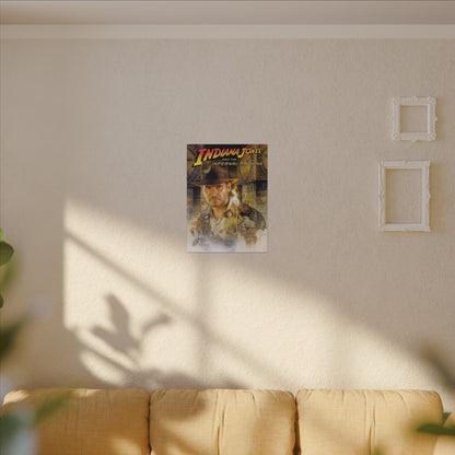 Indiana Jones and the Infernal Machine (logo boven) - Canvas Printify