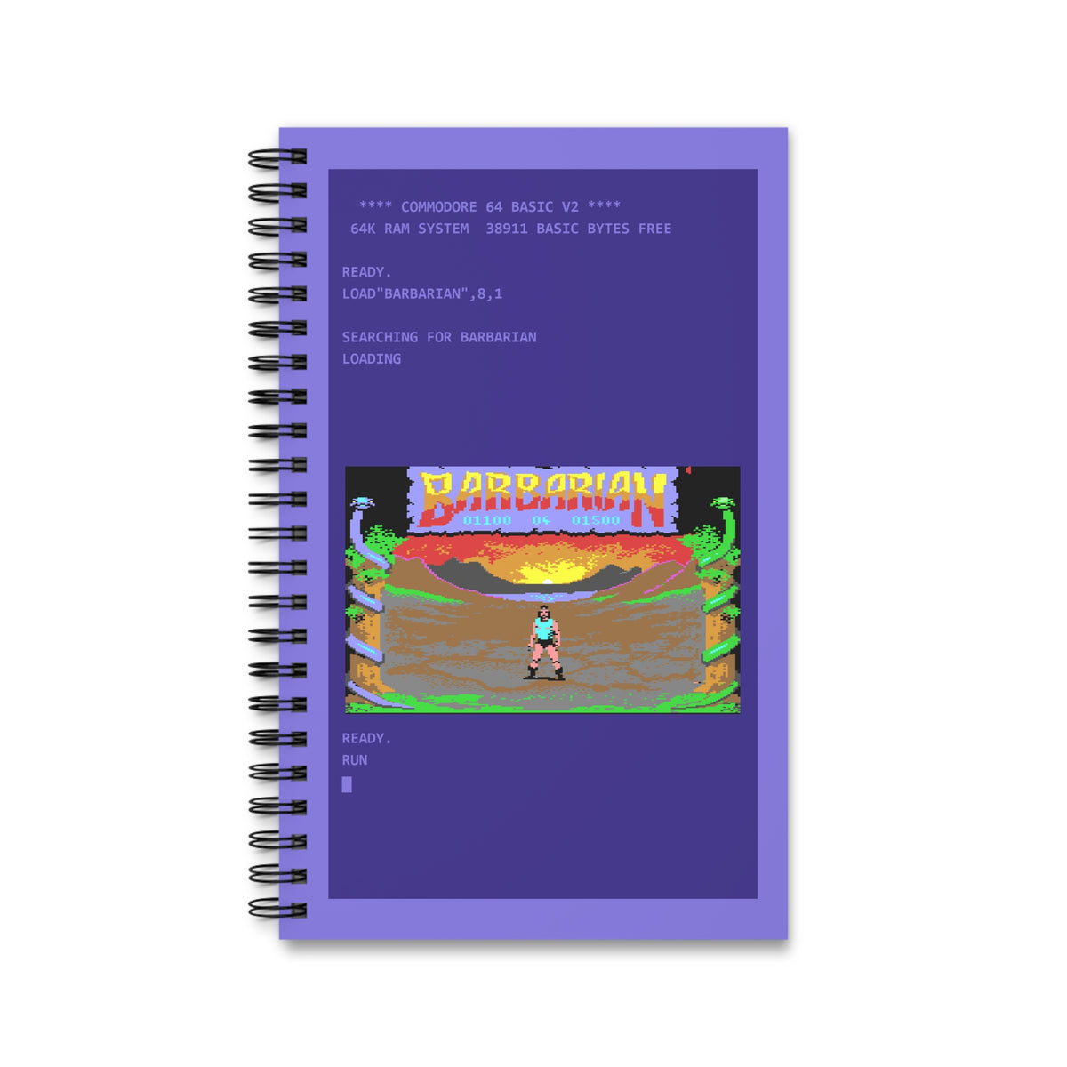 Barbarian - Notitieboek Printify