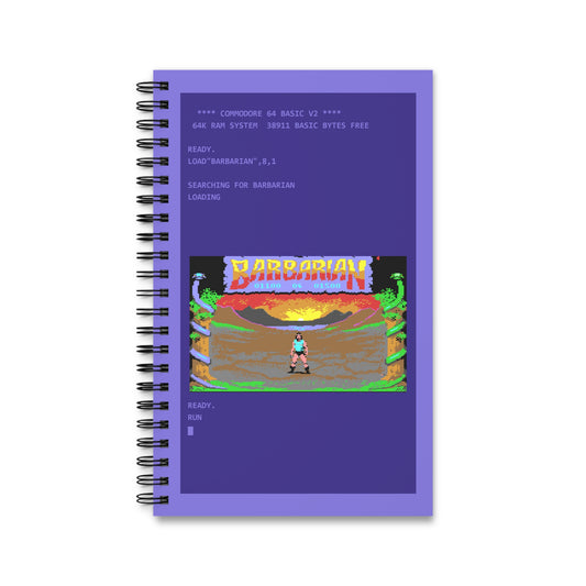 Barbarian - Notitieboek Printify