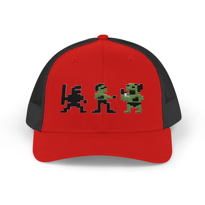 Bruce Lee Characters - Snapback Truckerpet Printify