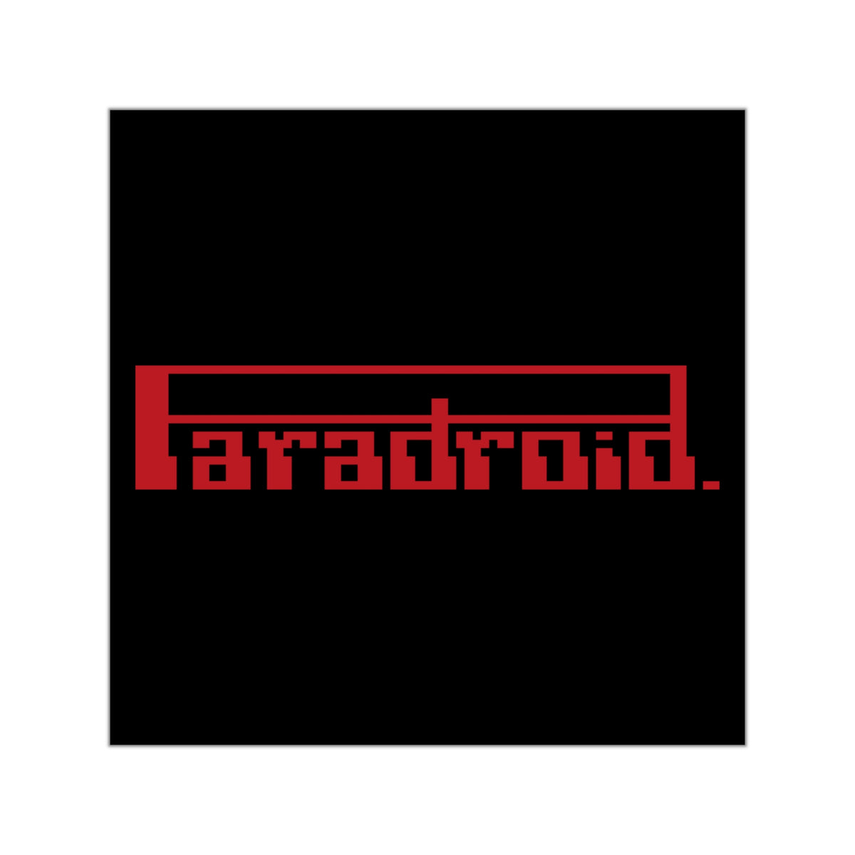 Paradroid - Sticker Printify