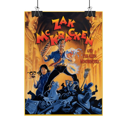 Zak McKracken Rolled Poster Printify