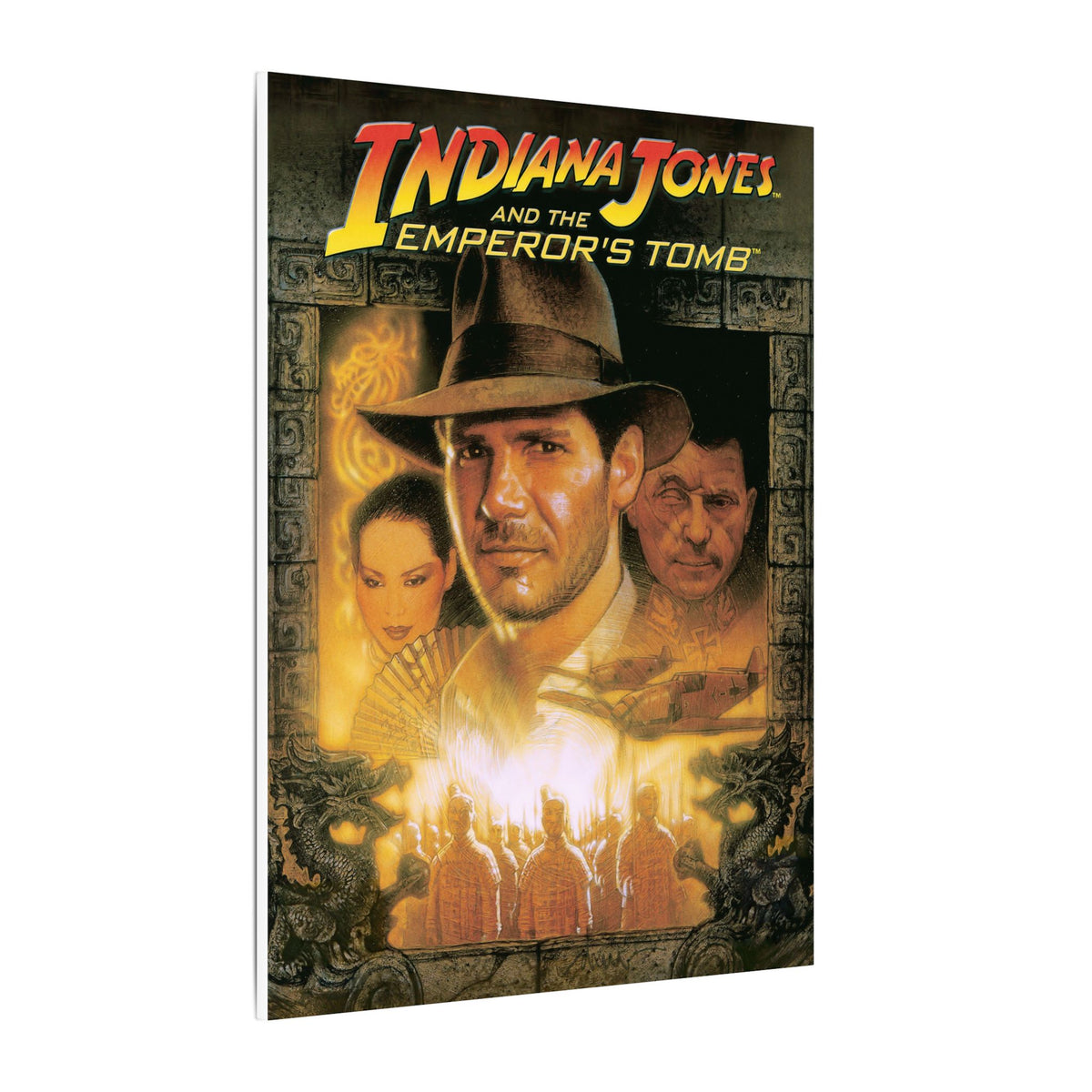 Indiana Jones and the Emperor's Tomb - Canvas Printify