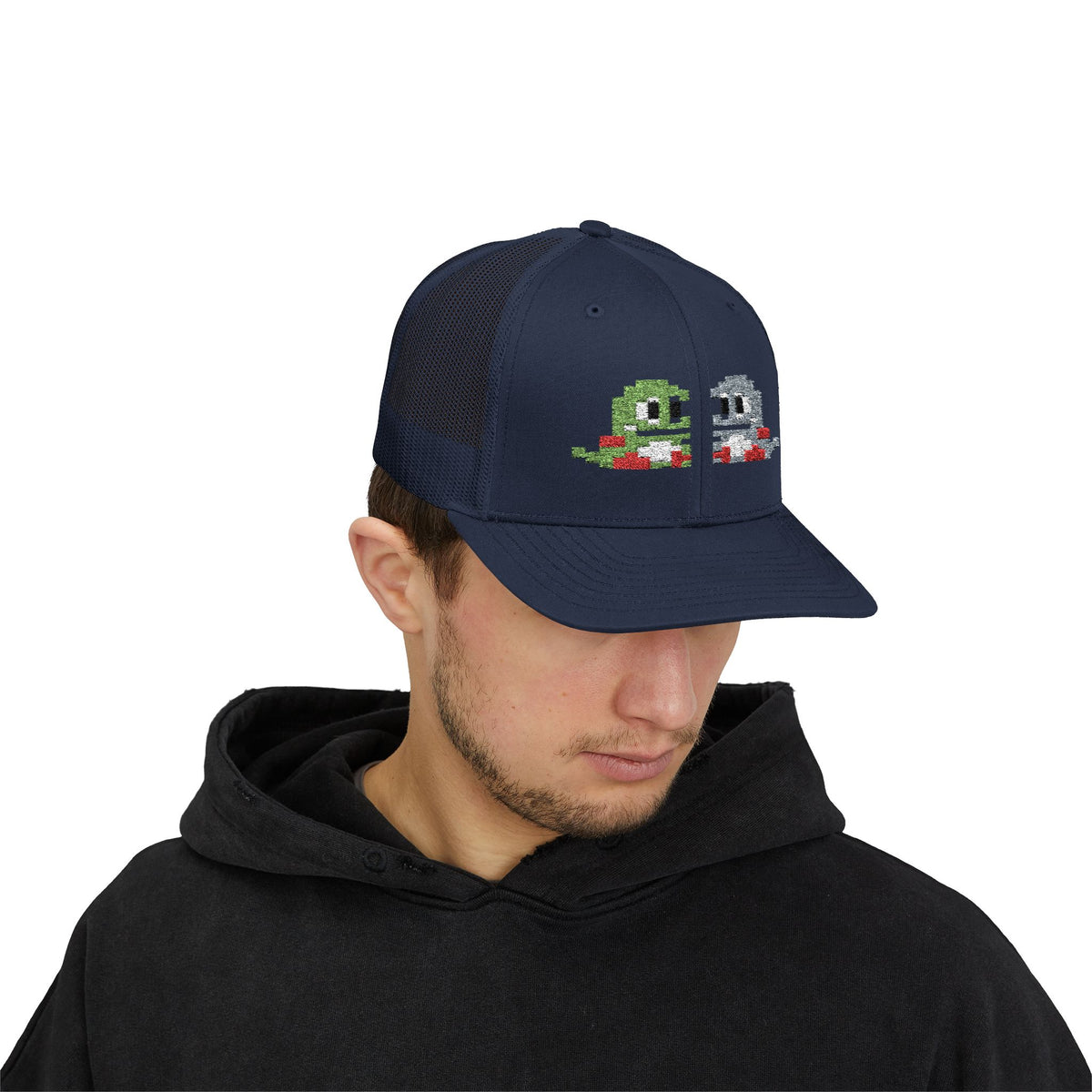 Bubble Bobble - Snapback Truckerpet Printify