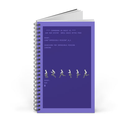 Impossible Mission Runner - Notitieboek Printify