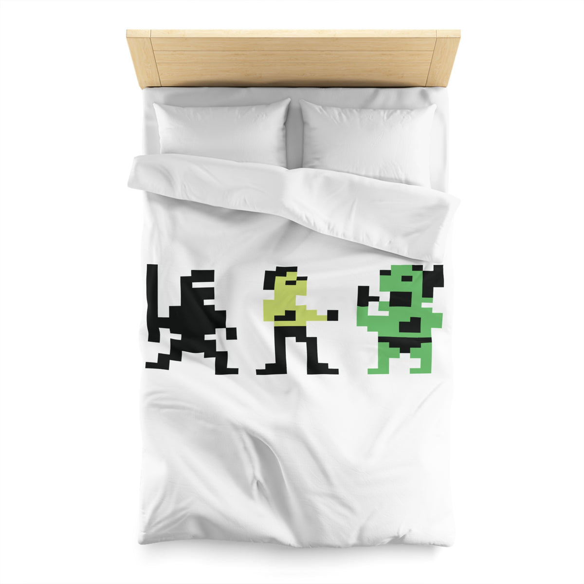 Bruce Lee Characters - Dekbedovertrek Printify