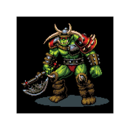 Warcraft Orc - Sticker Printify