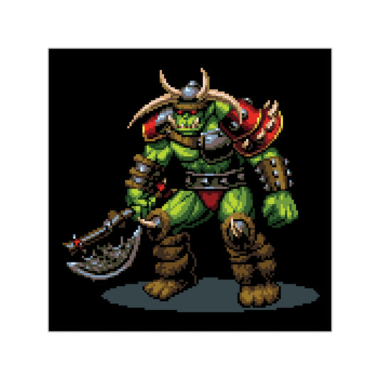 Warcraft Orc - Sticker Printify
