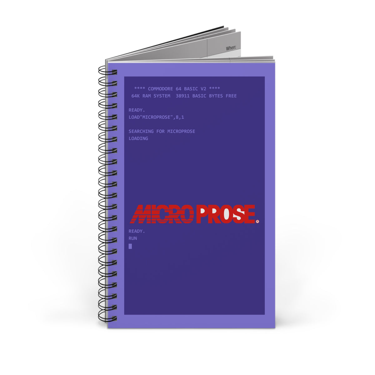 MicroProse - Notitieboek Printify
