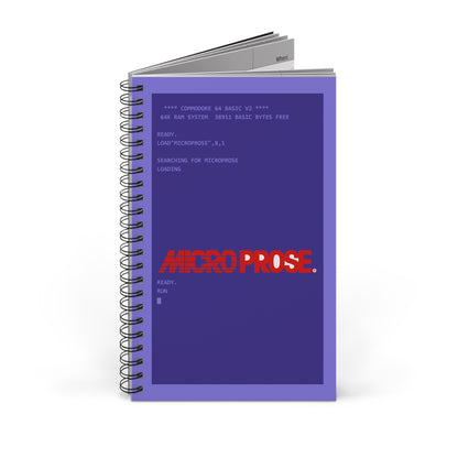 MicroProse - Notitieboek Printify