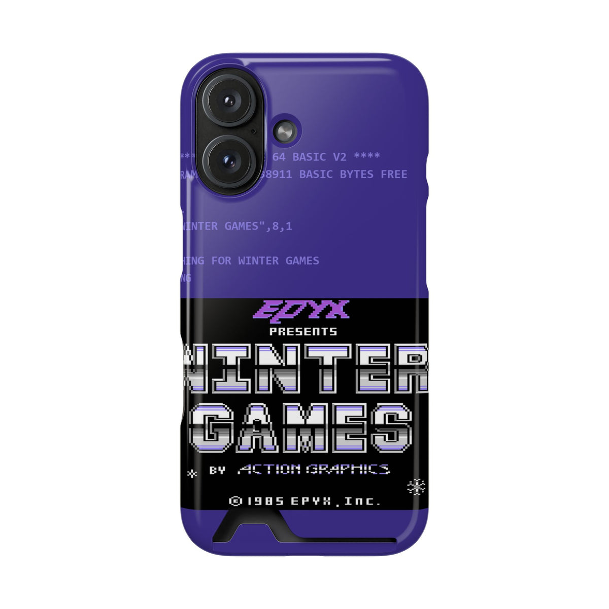 Winter Games - Telefoonhoesje Printify