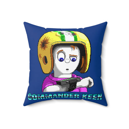 Commander Keen Spun Polyester Square Pillow 