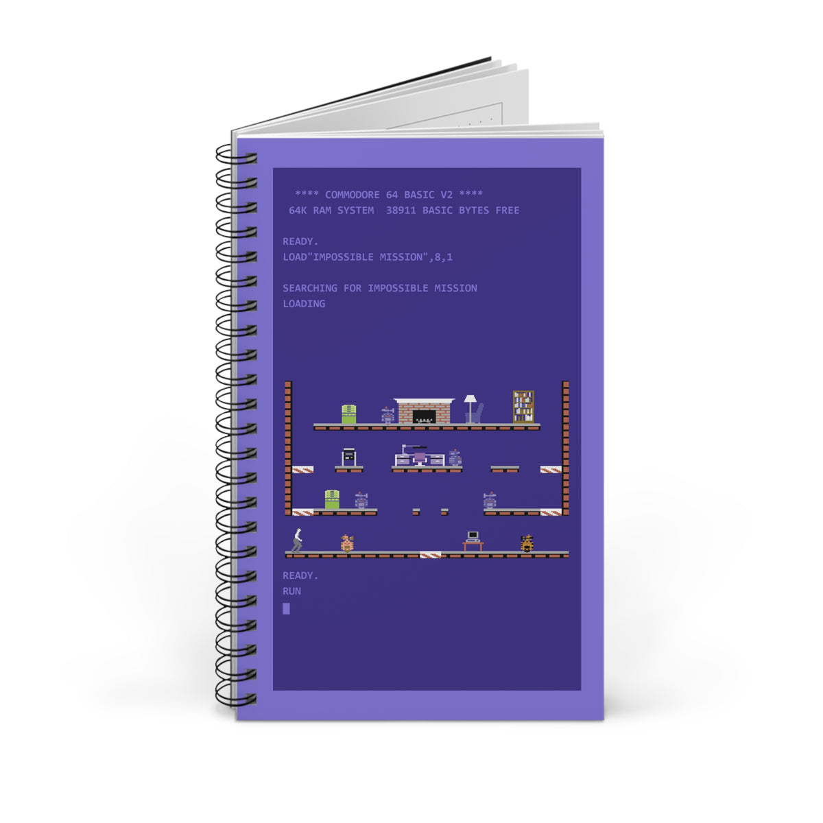 Impossible Mission - Notitieboek Printify