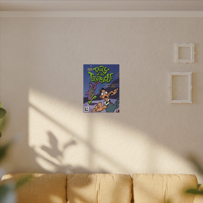Day of the Tentacle - Remastered Cover Art - Canvas Printify