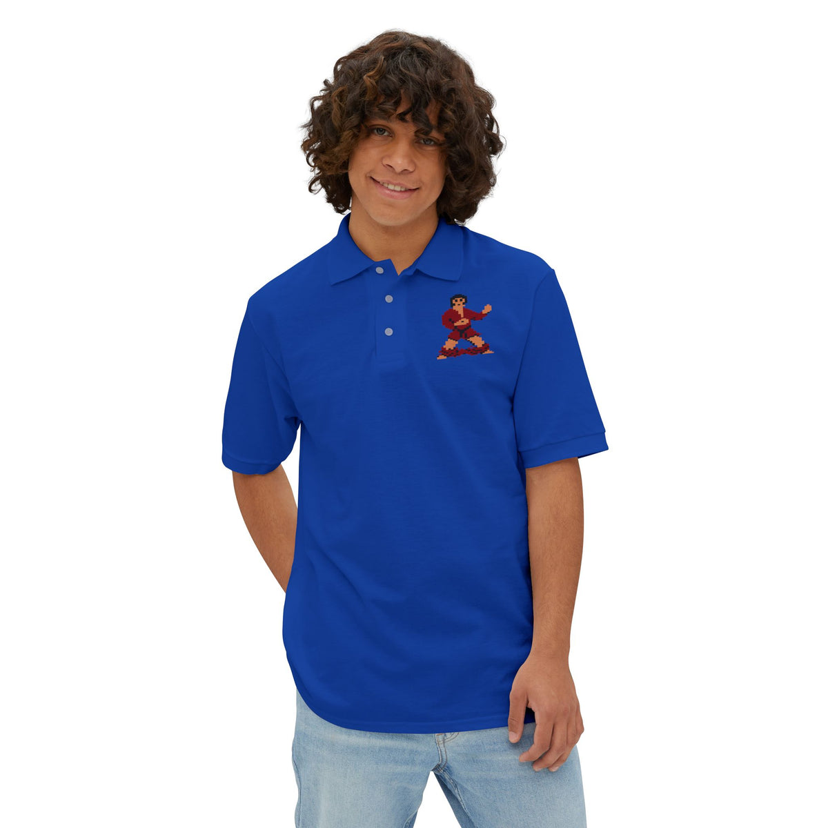 International Karate Pants Drop - Polo Printify