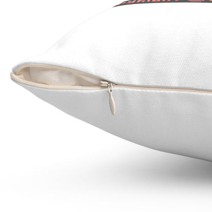 Grand Prix Circuit Spun Polyester Square Pillow 