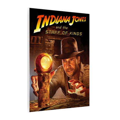 Indiana Jones and the Staff of Kings (met staf) - Canvas Printify