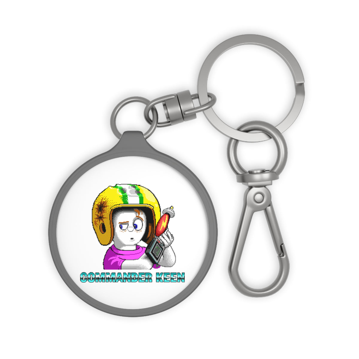 Commander Keen - Sleutelhanger Printify