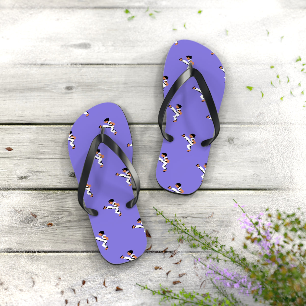 Kung-Fu Master - Slippers Printify