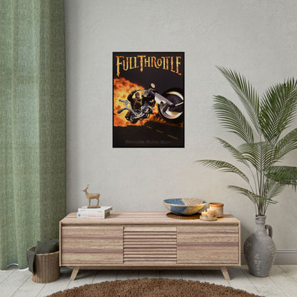 Full Throttle Rolled Posters Printify