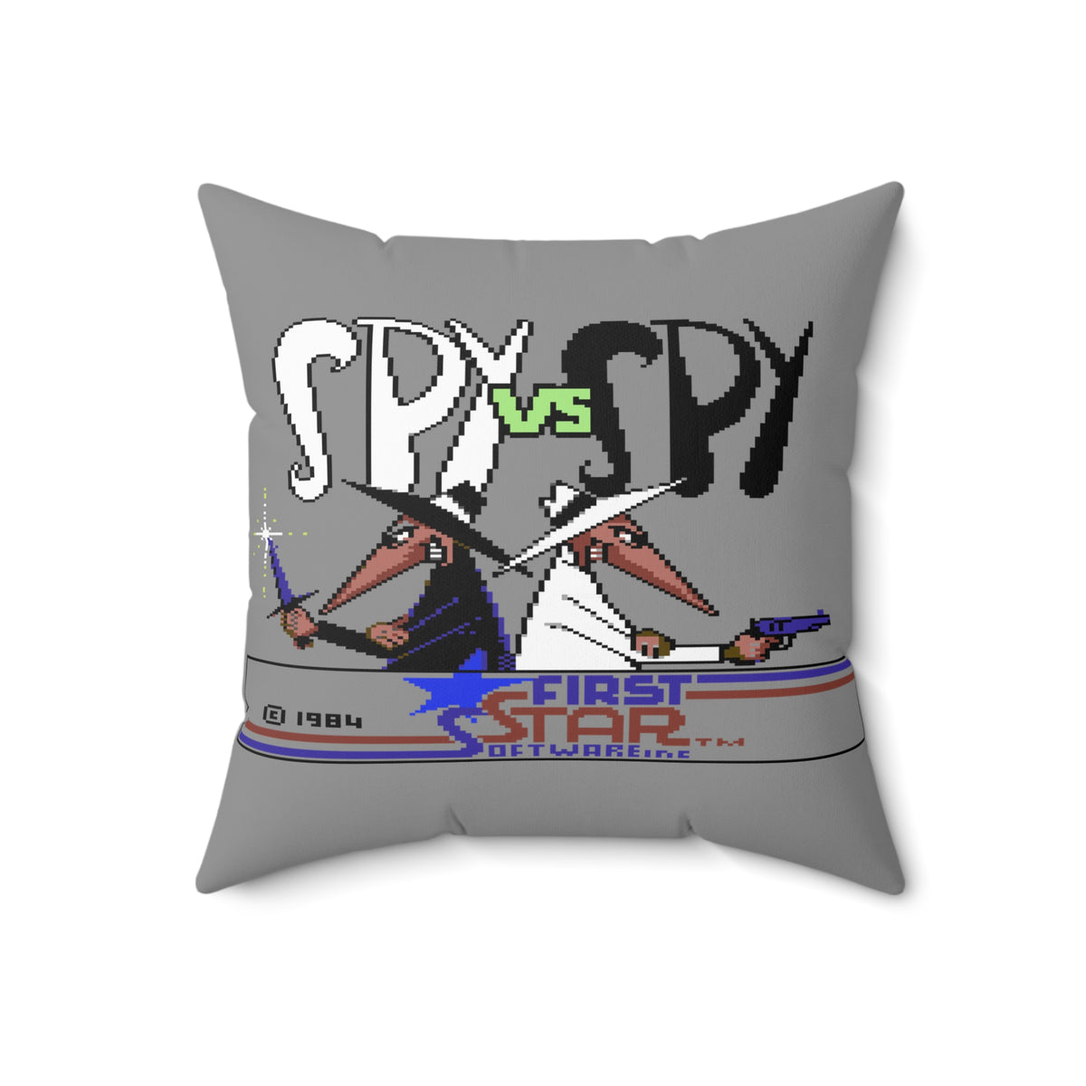 Spy vs Spy - Kussen Printify