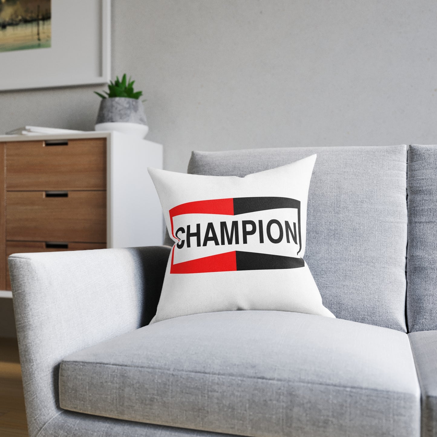 Champion Throw Pillow