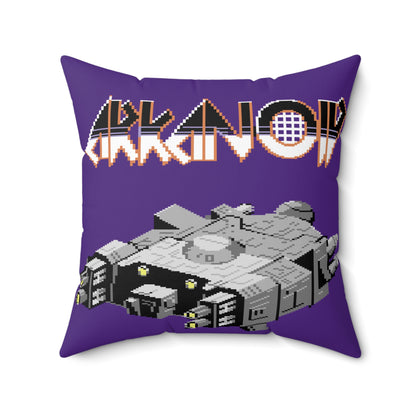 Arkanoid Spun Polyester Square Pillow
