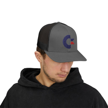Commodore Logo - Snapback Truckerpet Printify