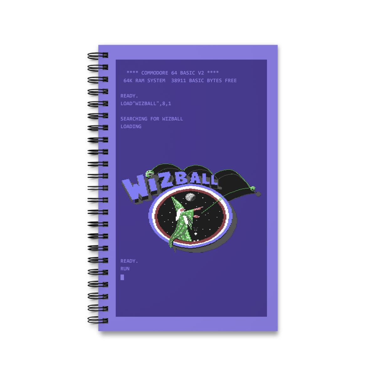 Wizball - Notitieboek Printify