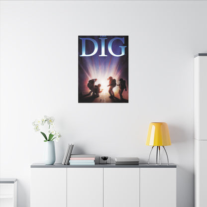 The Dig (astronauten) - Canvas Printify
