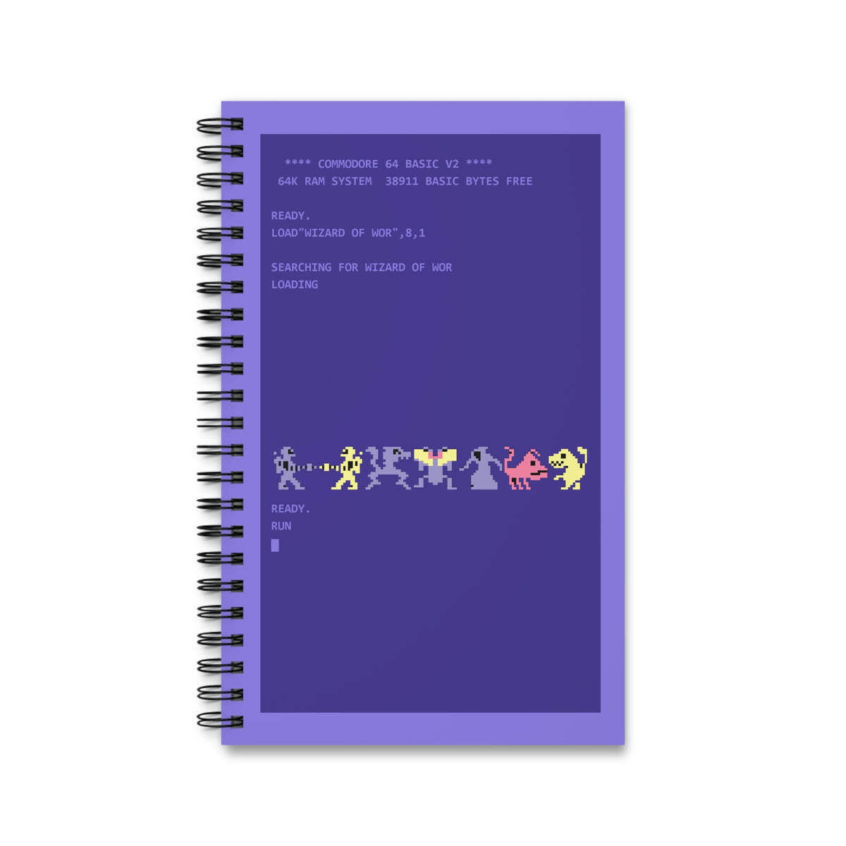 Wizard of Wor - Notitieboek Printify