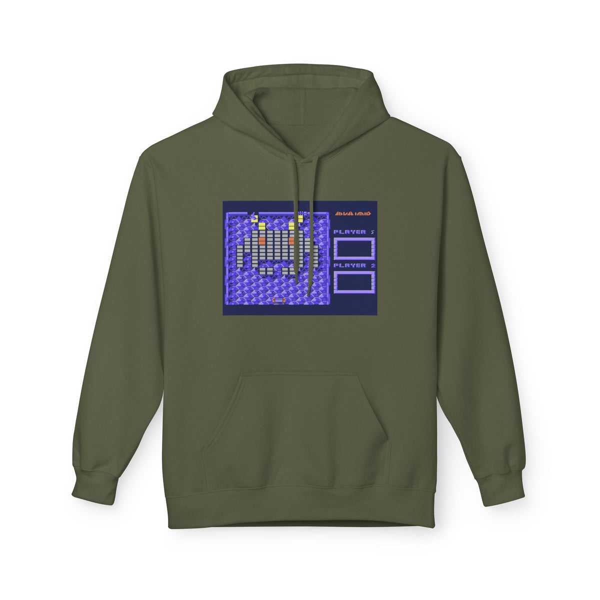 Arkanoid Level Map - Hoodie Printify