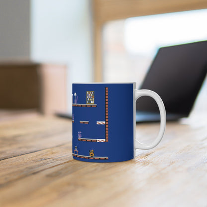Impossible Mission Game Ceramic Mug (EU) Printify