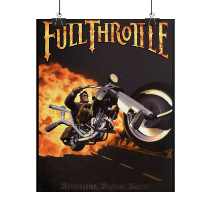 Full Throttle Rolled Posters Printify