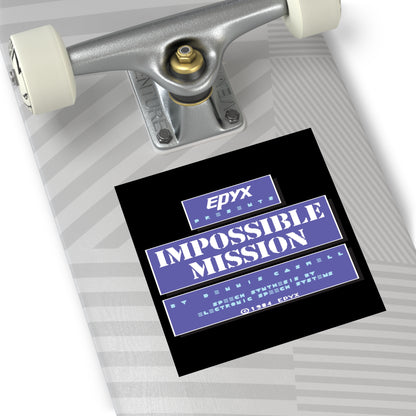 Impossible Mission Title - Sticker Printify