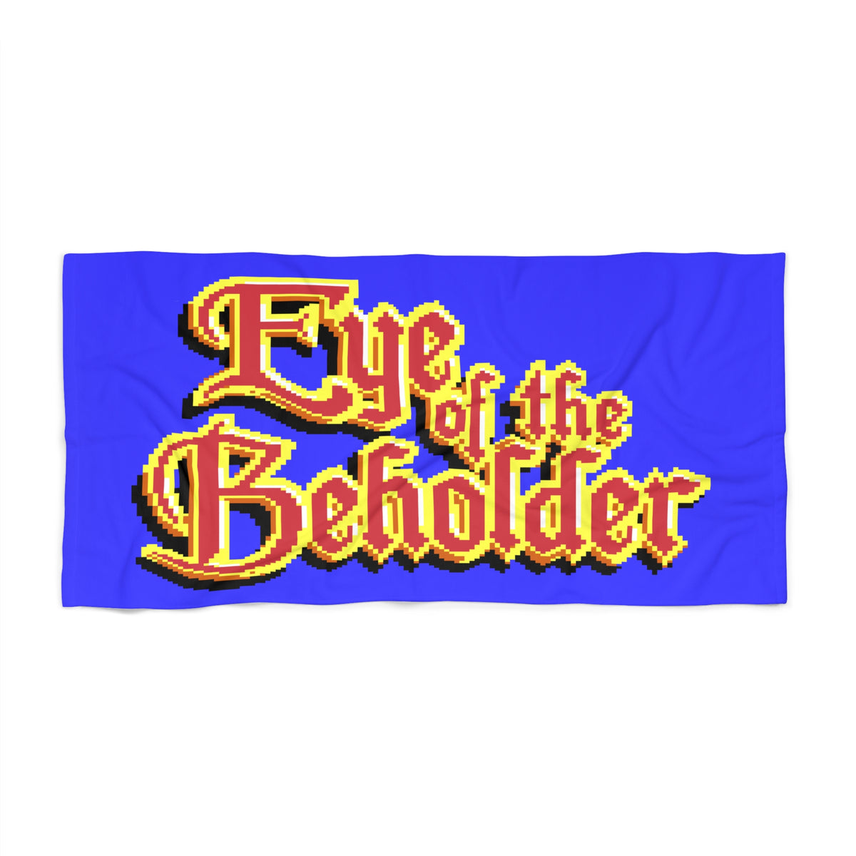 Eye of the Beholder - Handdoek Printify